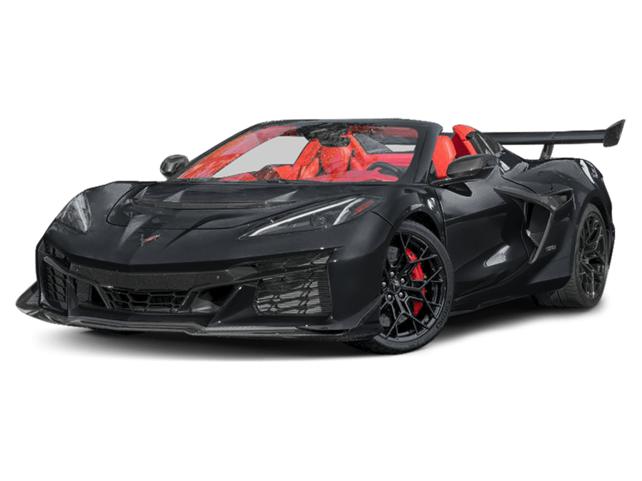2025 Chevrolet Corvette 2dr - Front 3/4, facing to the left
