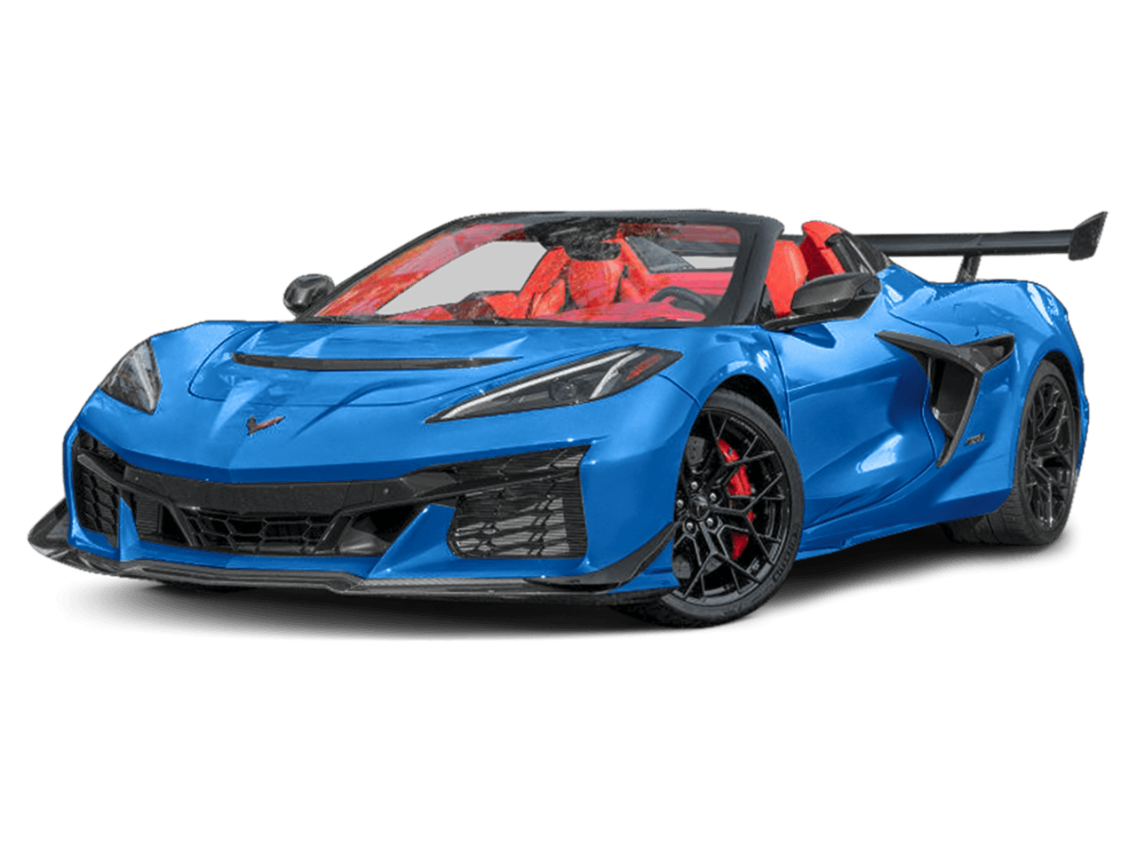 2025 Chevrolet Corvette 2dr - Front 3/4, facing to the left