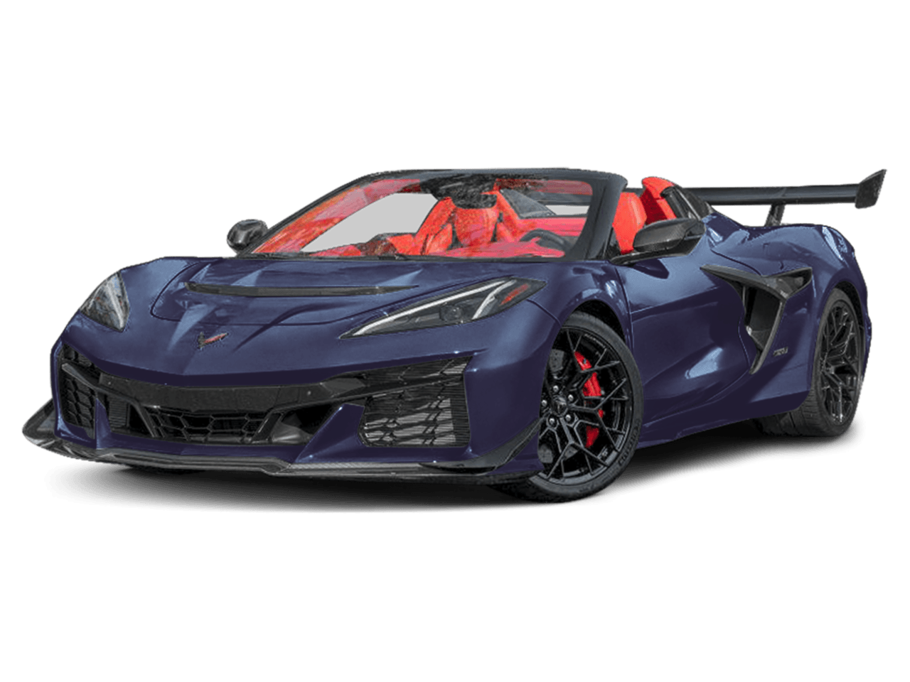 2025 Chevrolet Corvette 2dr - Front 3/4, facing to the left