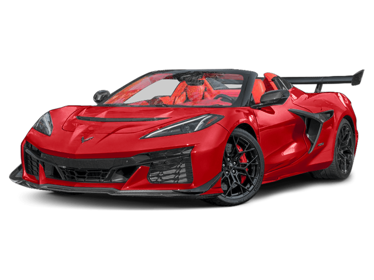 2025 Chevrolet Corvette 2dr - Front 3/4, facing to the left