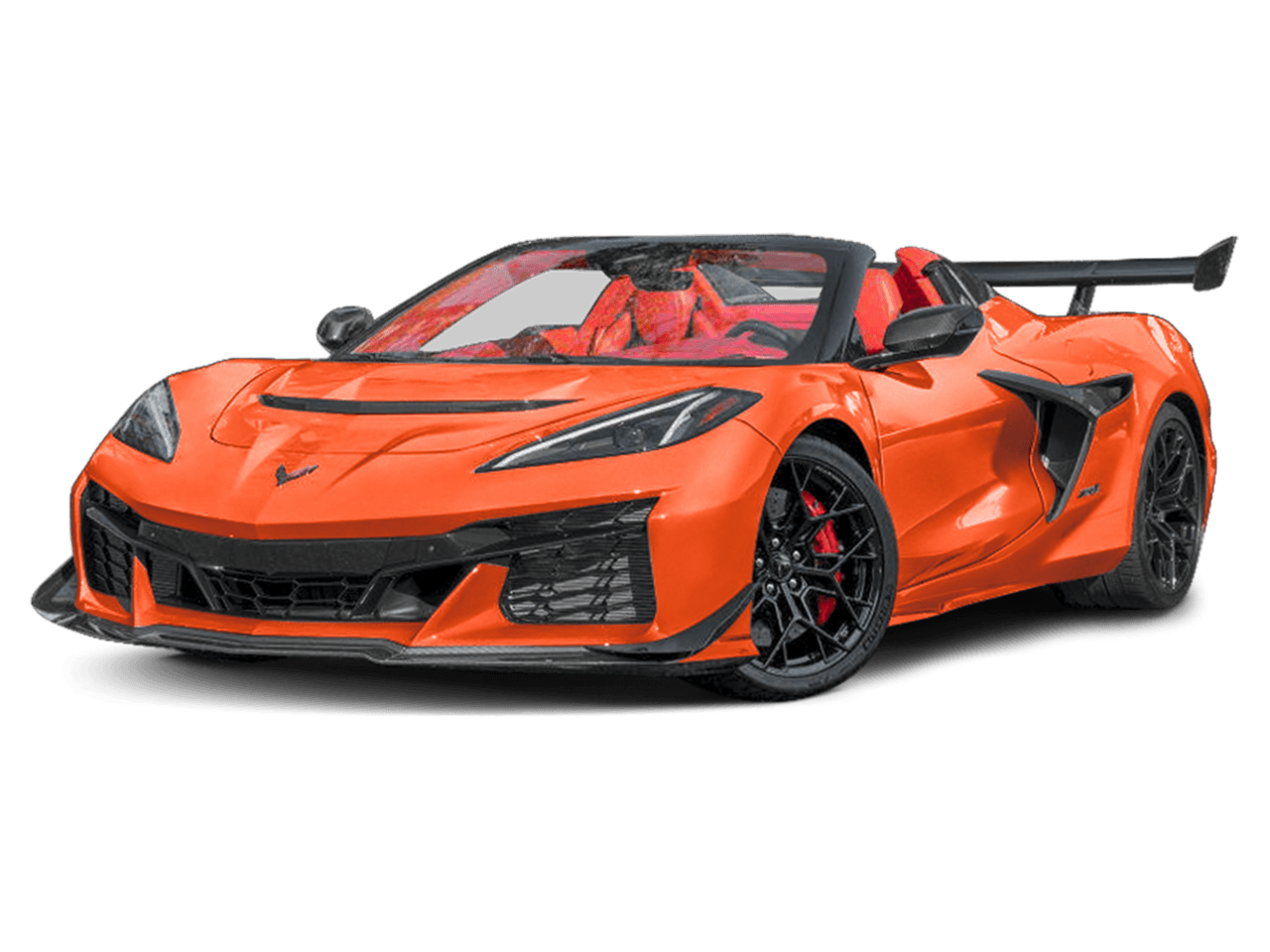 2025 Chevrolet Corvette 2dr - Front 3/4, facing to the left