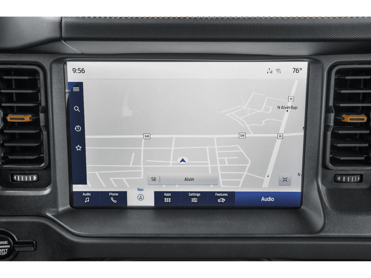 2025 Ford Bronco Badlands - Interior Navigation System