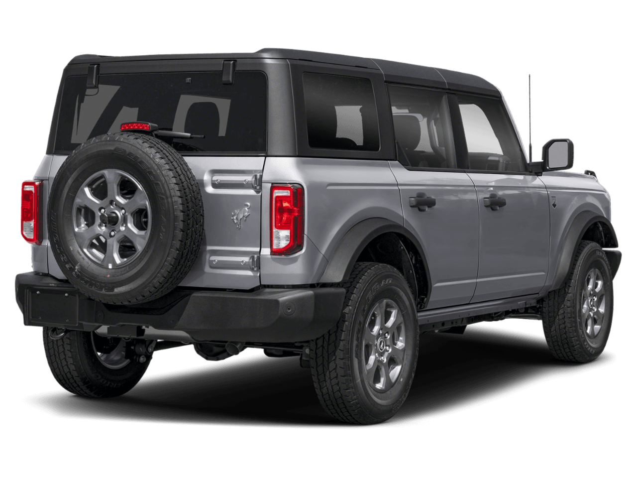2025 Ford Bronco Big Bend - Rear 3/4, facing to the right