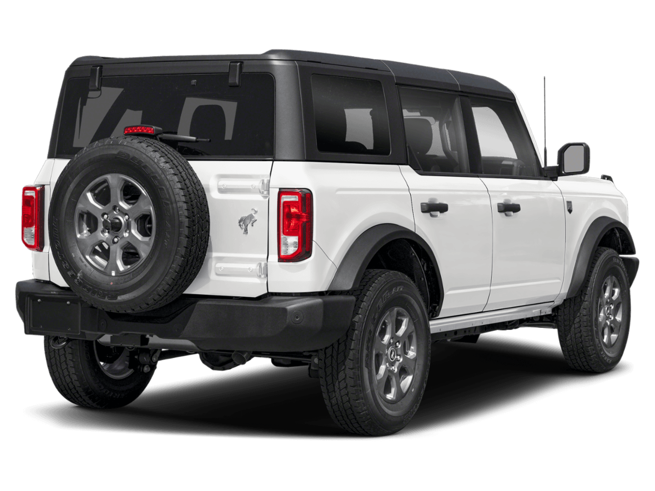 2025 Ford Bronco Big Bend - Rear 3/4, facing to the right