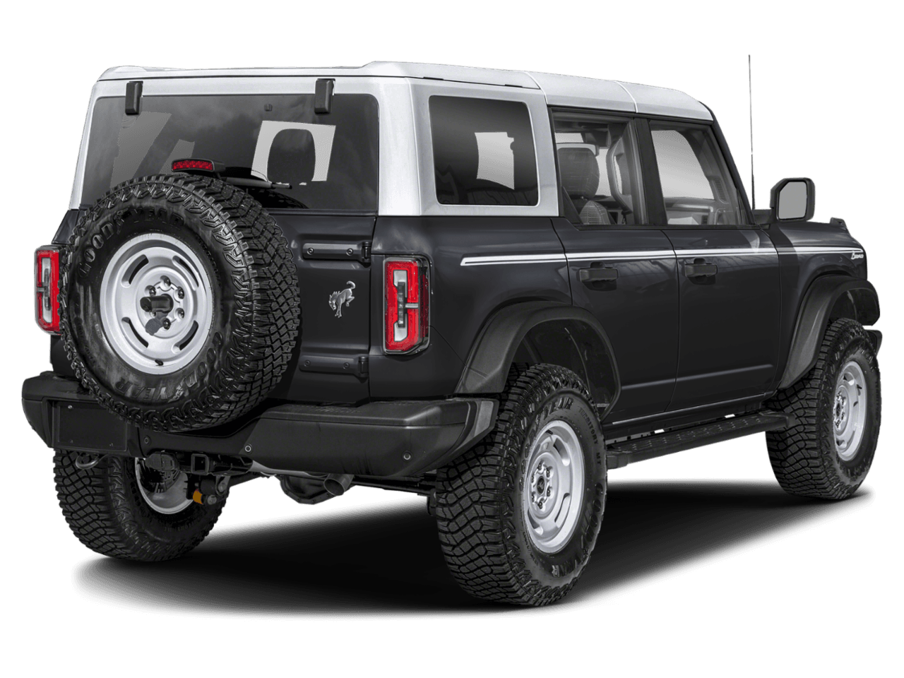 2025 Ford Bronco Heritage Edition - Rear 3/4, facing to the right