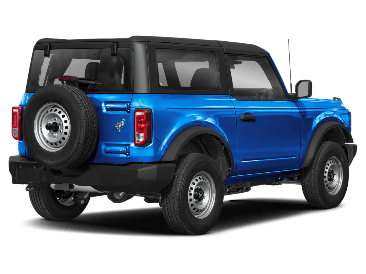 2025 Ford Bronco Base - Rear 3/4, facing to the right