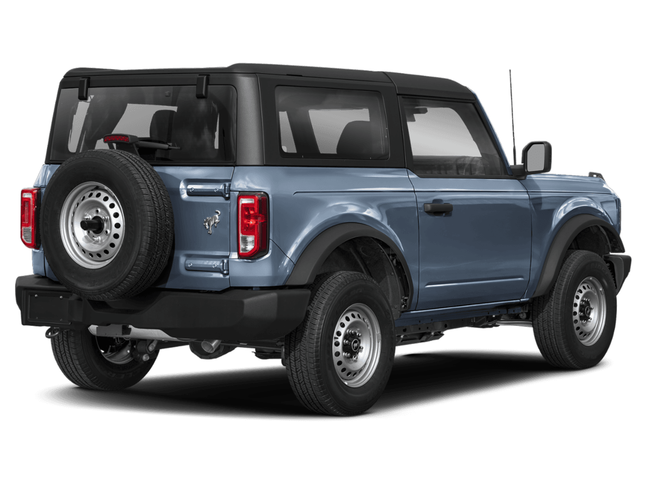 2025 Ford Bronco Base - Rear 3/4, facing to the right