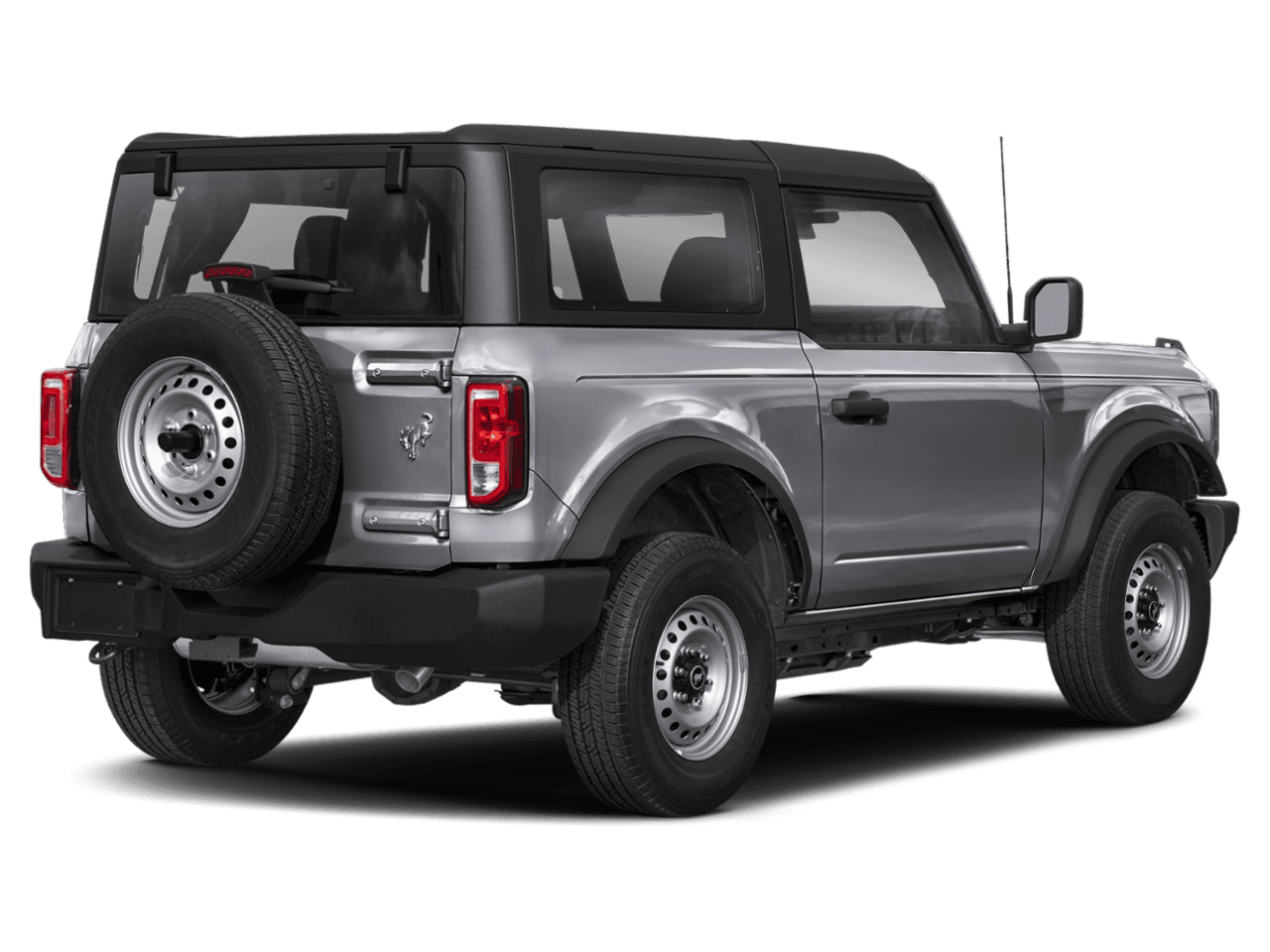 2025 Ford Bronco Base - Rear 3/4, facing to the right