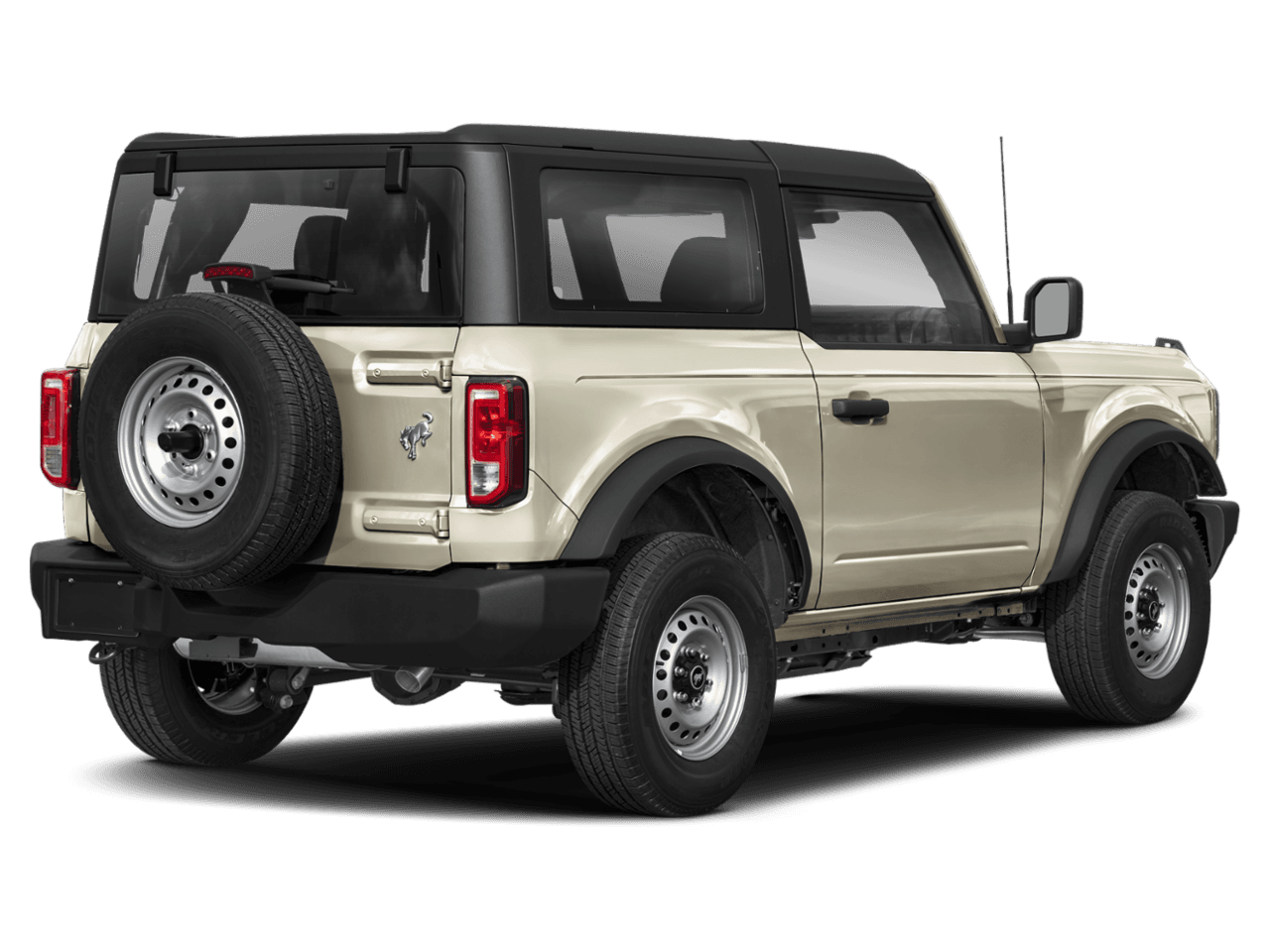 2025 Ford Bronco Base - Rear 3/4, facing to the right