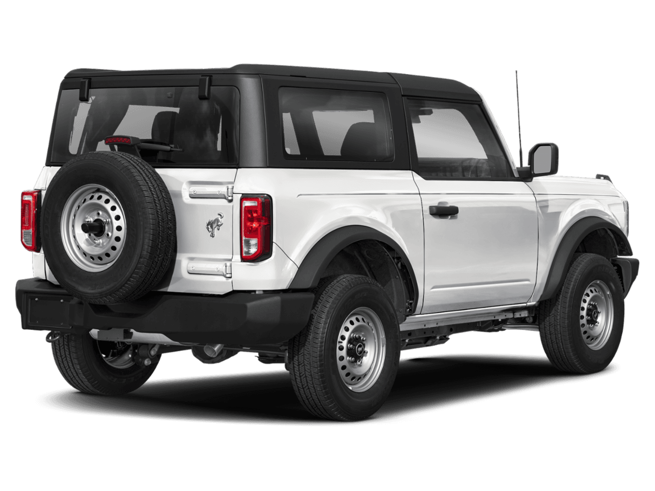 2025 Ford Bronco Base - Rear 3/4, facing to the right