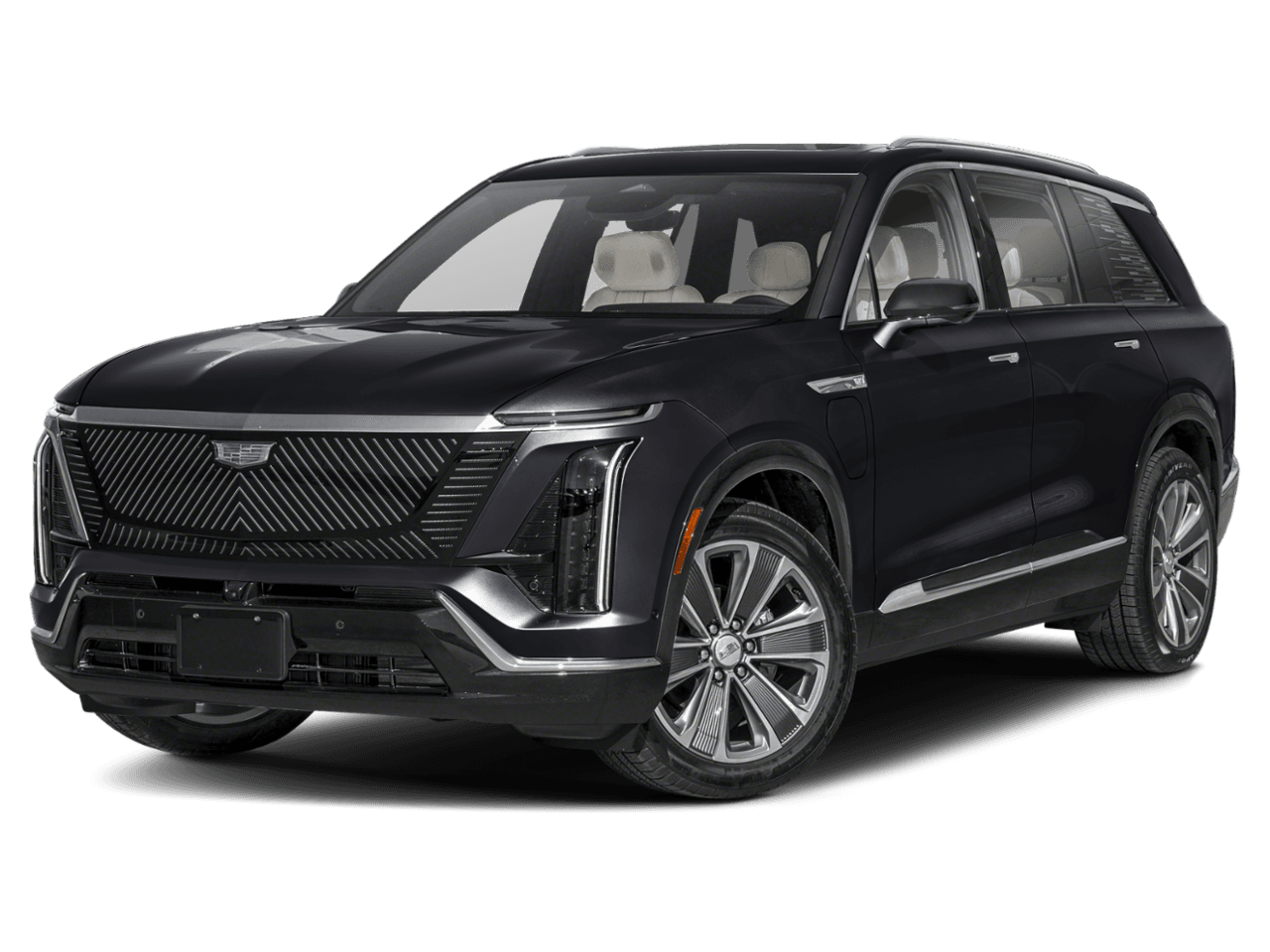 2026 Cadillac VISTIQ Luxury - Front 3/4, facing to the left