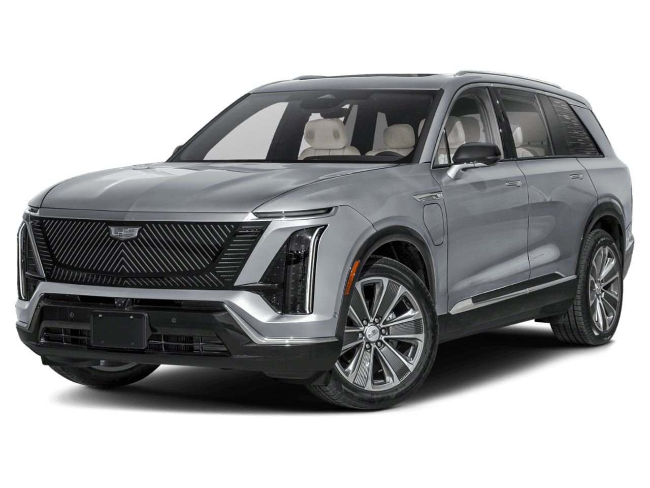 2026 Cadillac VISTIQ Luxury - Front 3/4, facing to the left