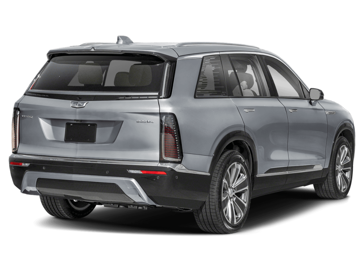 2026 Cadillac VISTIQ Luxury - Rear 3/4, facing to the right