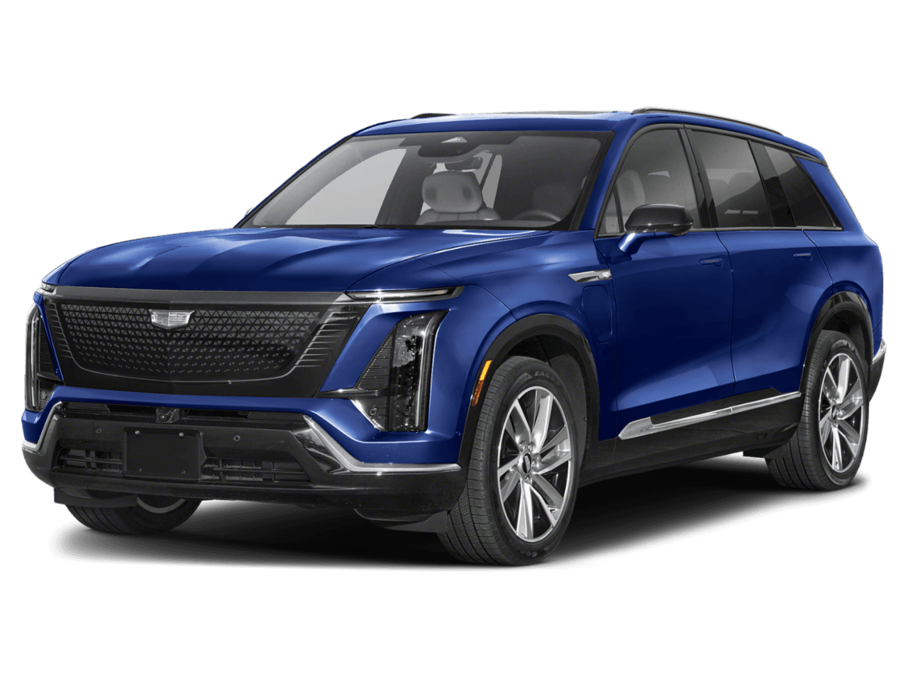 2026 Cadillac VISTIQ Sport - Front 3/4, facing to the left