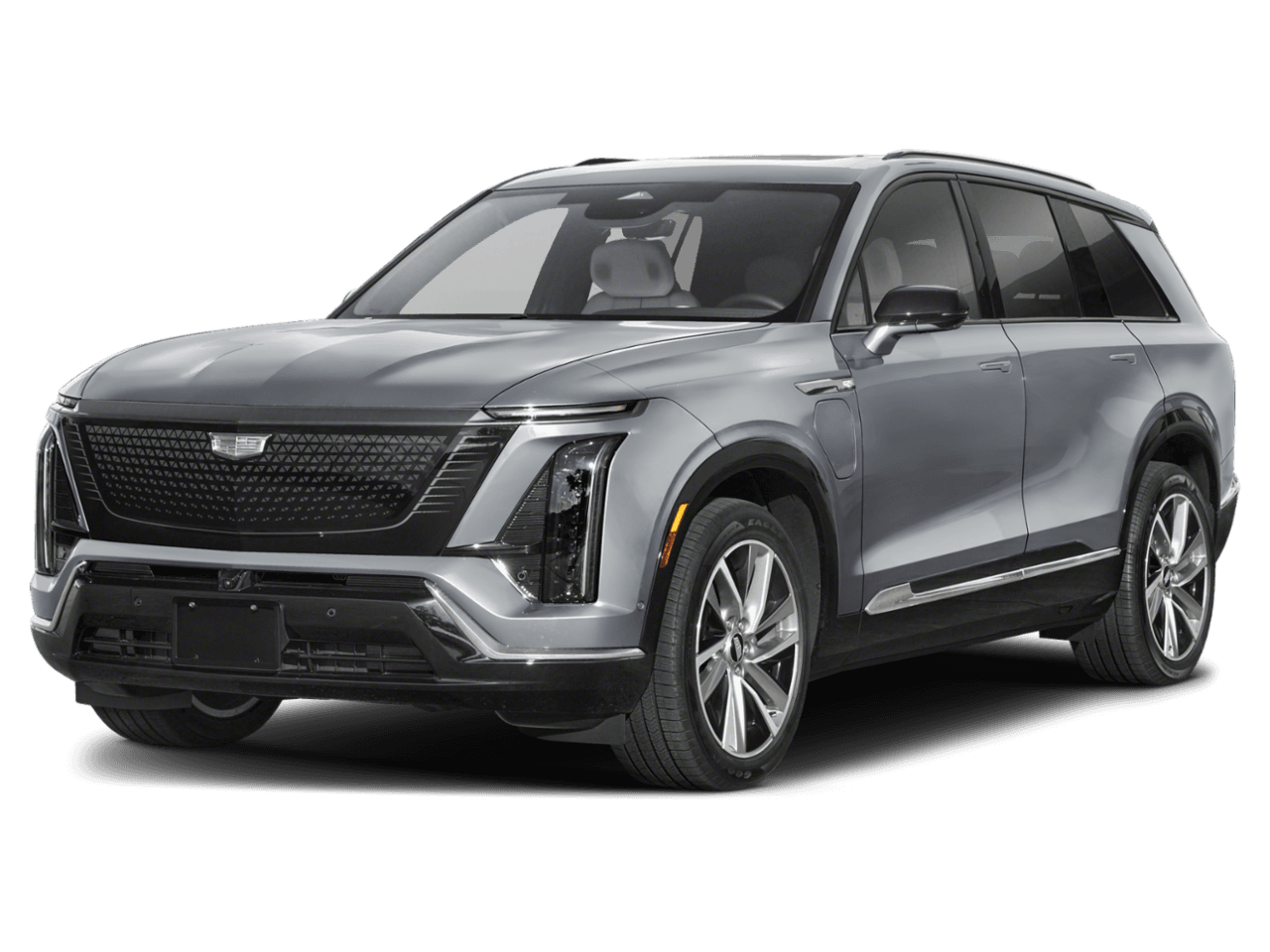 2026 Cadillac VISTIQ Sport - Front 3/4, facing to the left