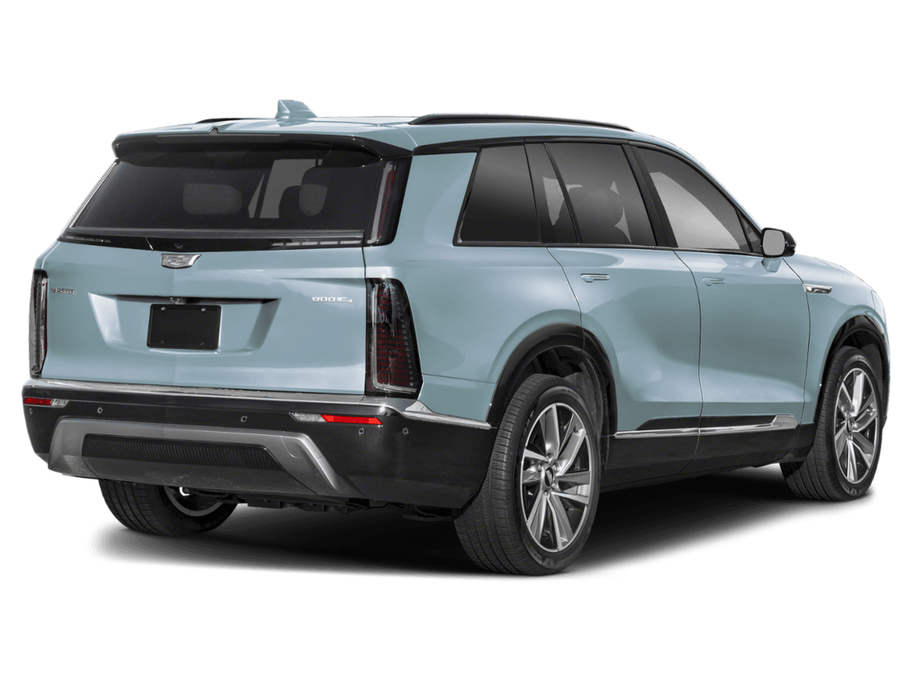 2026 Cadillac VISTIQ Sport - Rear 3/4, facing to the right