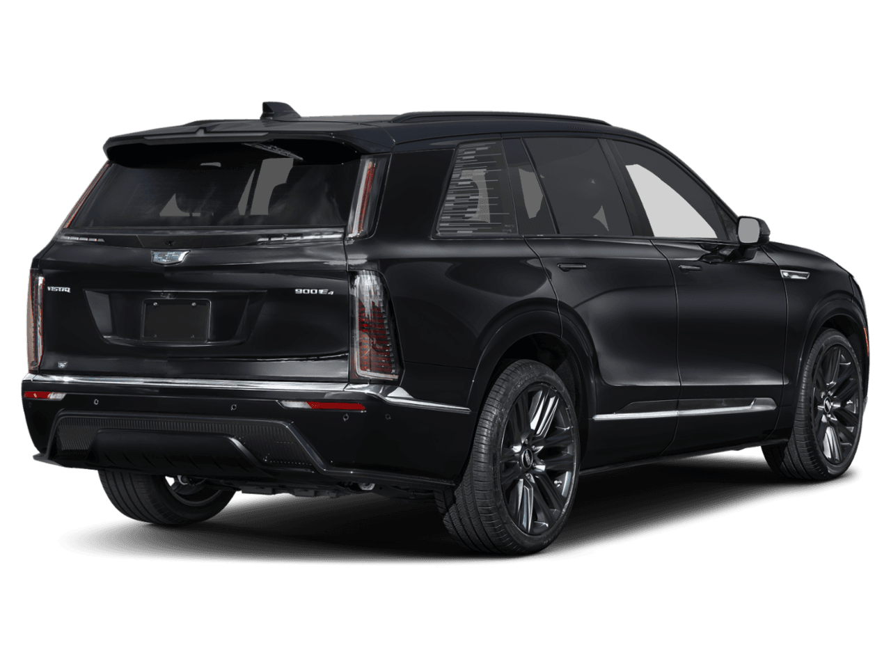 2026 Cadillac VISTIQ AWD - Rear 3/4, facing to the right