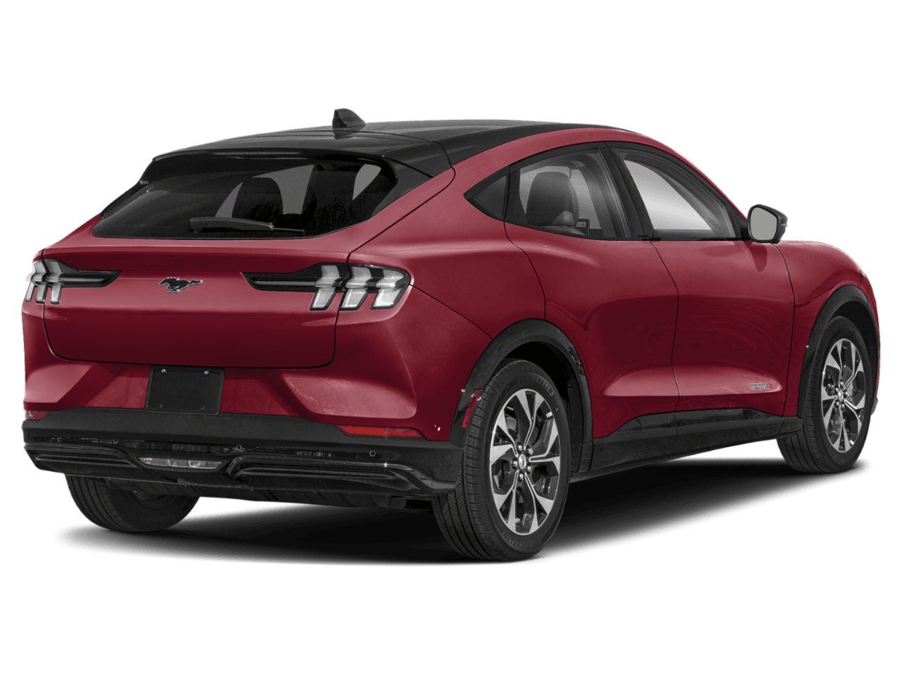 2025 Ford Mustang Mach-E Premium - Rear 3/4, facing to the right