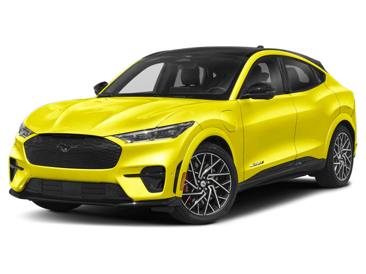 2025 Ford Mustang Mach-E GT - Front 3/4, facing to the left