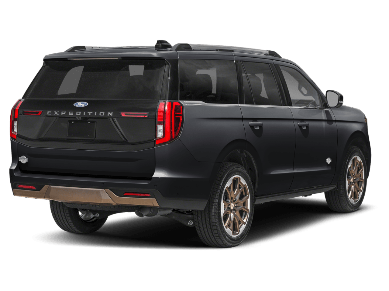 2025 Ford Expedition King Ranch - Rear 3/4, facing to the right