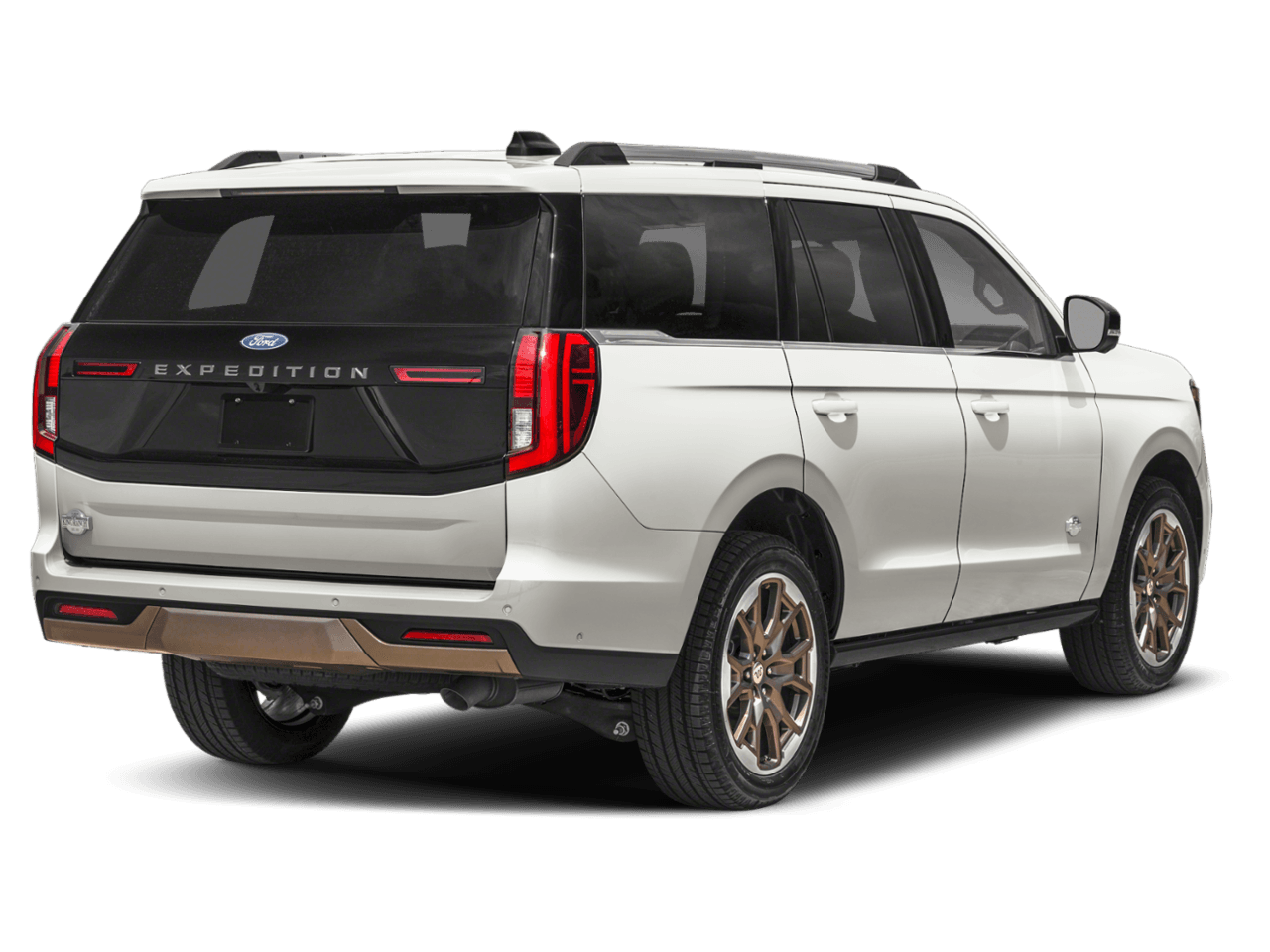 2025 Ford Expedition King Ranch - Rear 3/4, facing to the right
