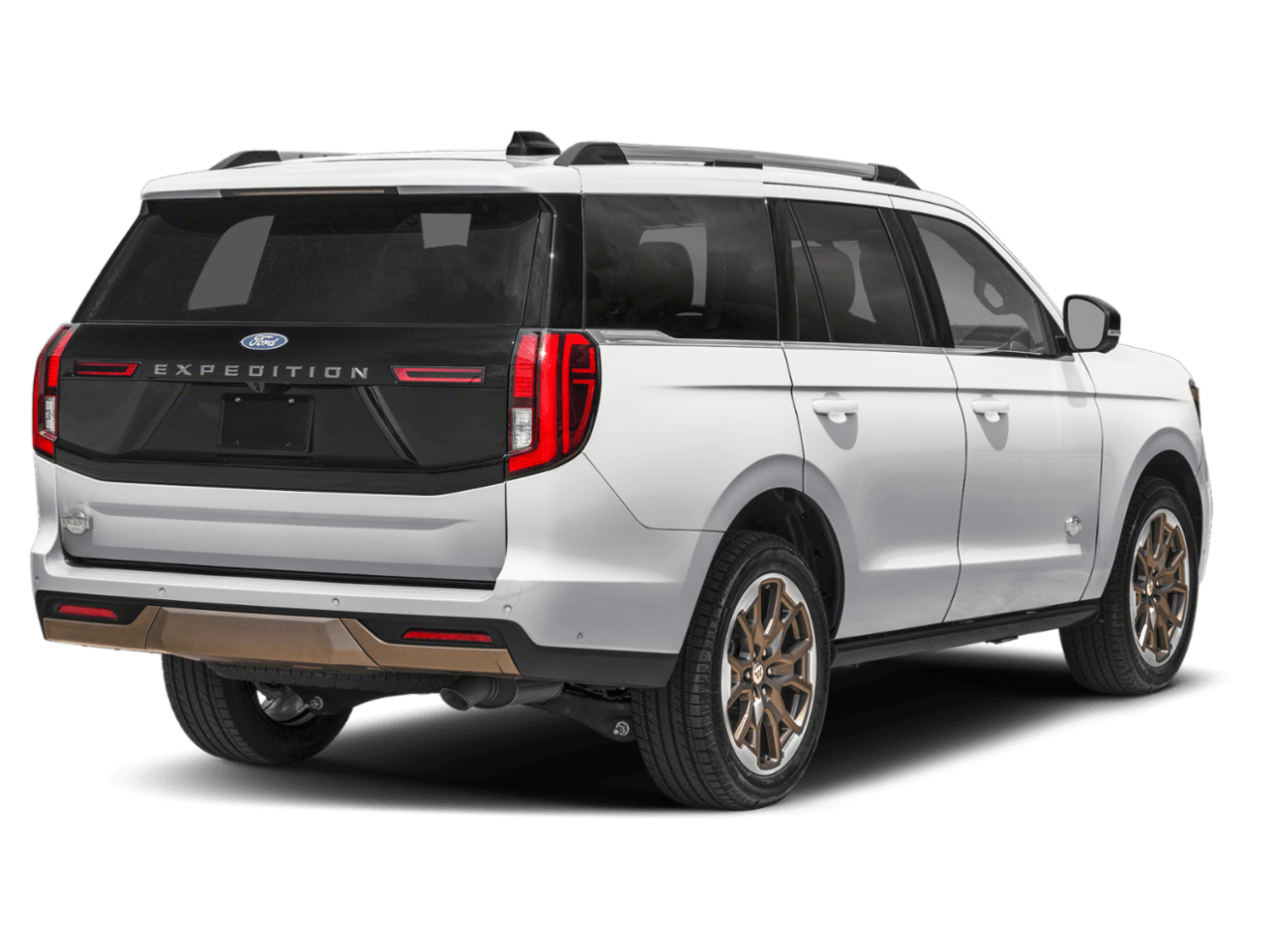 2025 Ford Expedition King Ranch - Rear 3/4, facing to the right