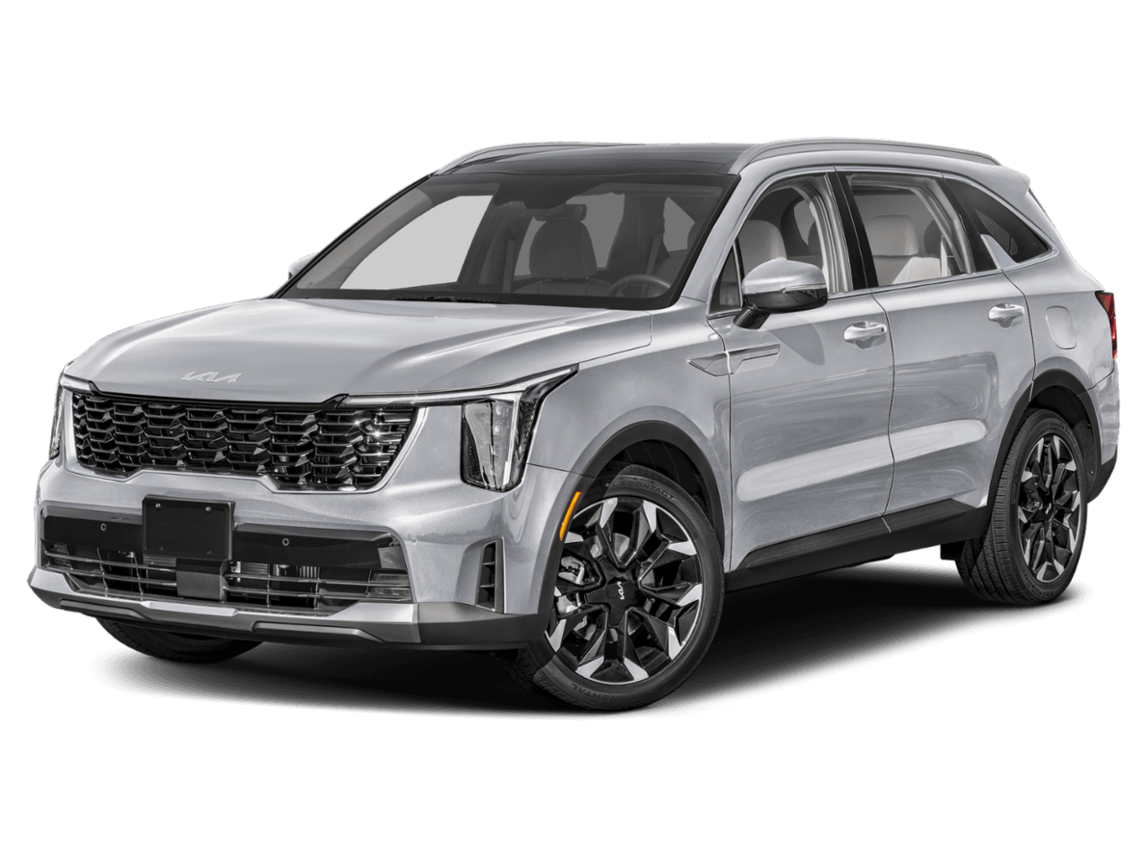 2025 Kia Sorento EX - Front 3/4, facing to the left