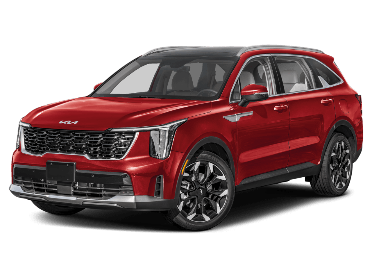 2025 Kia Sorento EX - Front 3/4, facing to the left