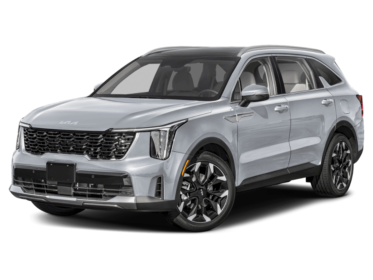 2025 Kia Sorento EX - Front 3/4, facing to the left