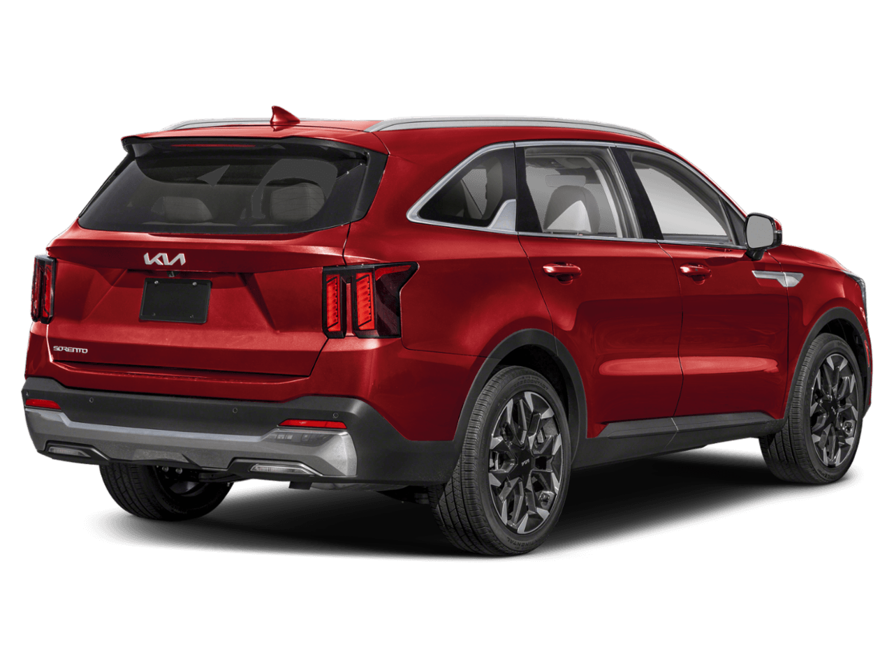2025 Kia Sorento EX - Rear 3/4, facing to the right