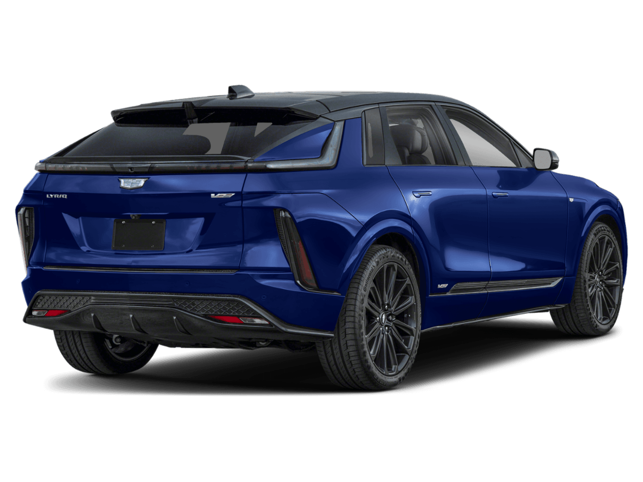 2026 Cadillac LYRIQ LYRIQ-V - Rear 3/4, facing to the right