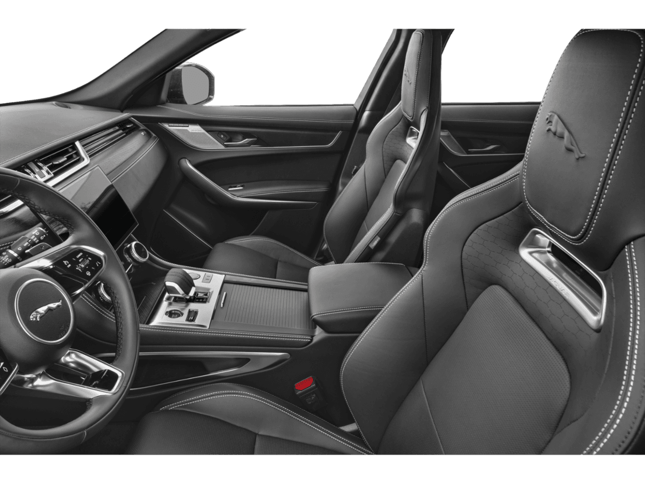 2026 Jaguar F-PACE SVR 575 Edition - Interior Driver's Side with Door Open, Front Seat Feature