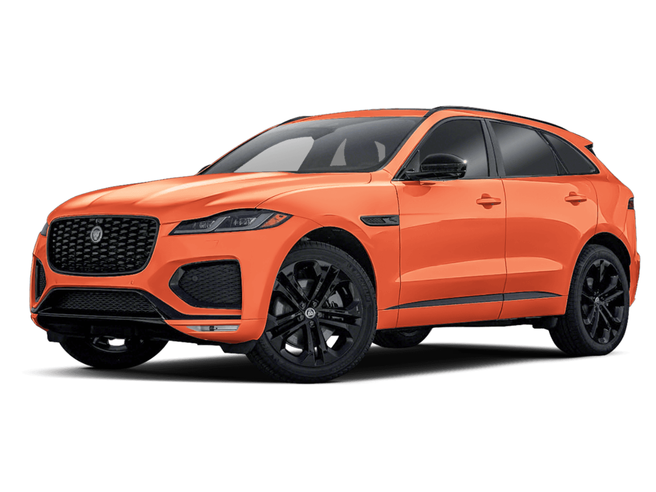 2026 Jaguar F-PACE SVR - Front 3/4, facing to the left