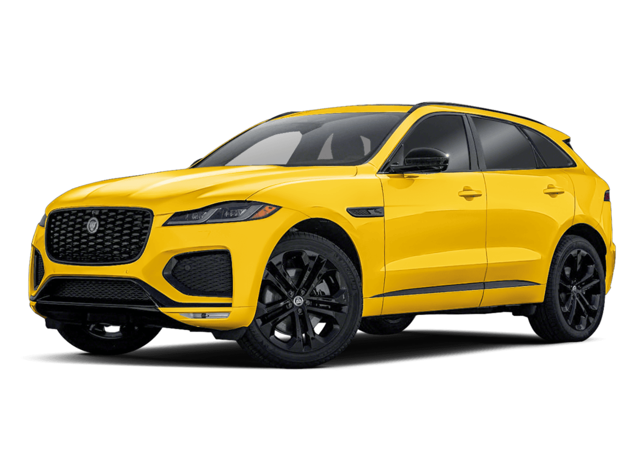 2026 Jaguar F-PACE SVR - Front 3/4, facing to the left