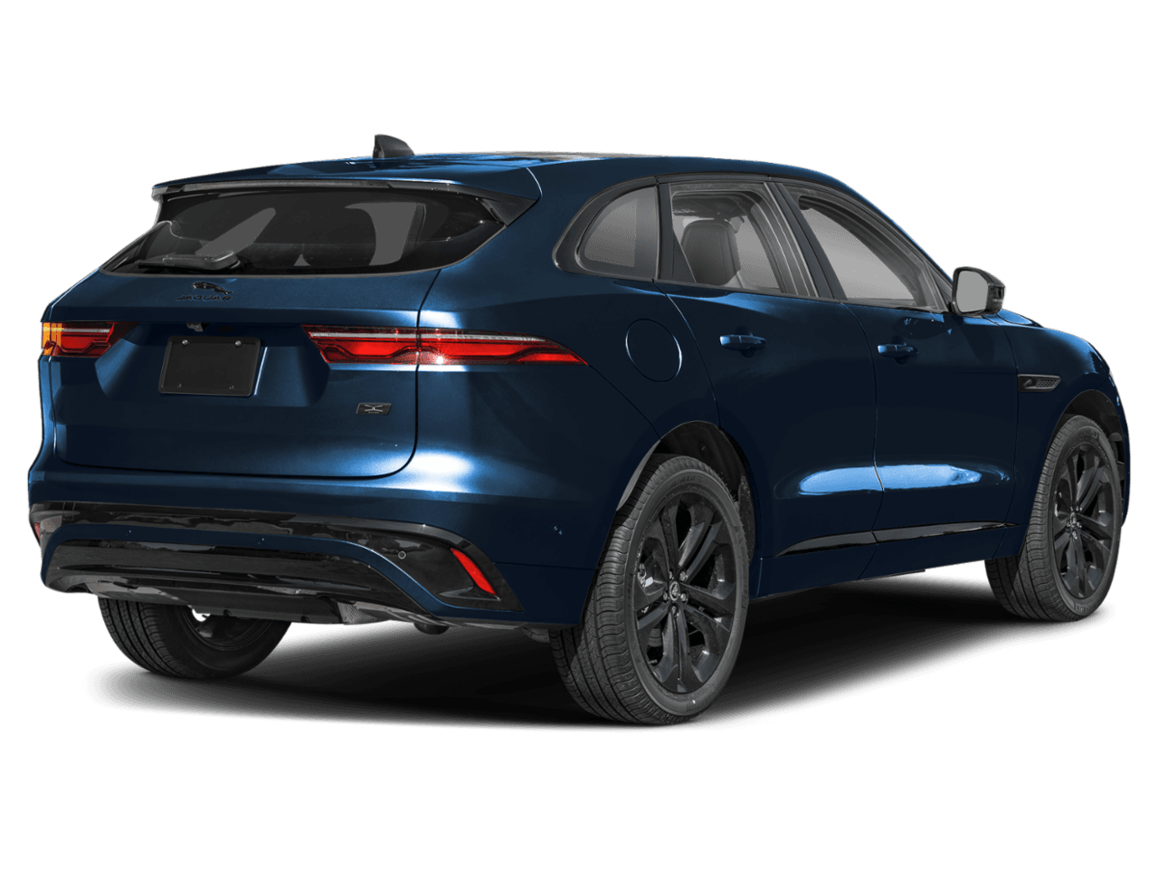 2026 Jaguar F-PACE SVR - Rear 3/4, facing to the right