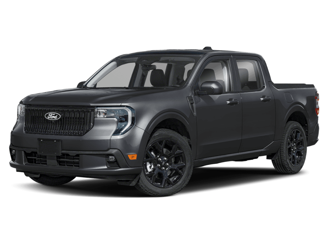 2025 Ford Maverick Lobo - Front 3/4, facing to the left