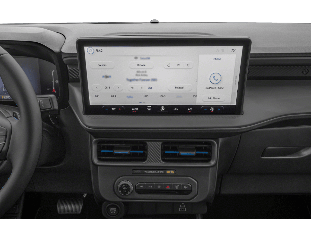 2025 Ford Maverick Lobo - Interior Navigation System