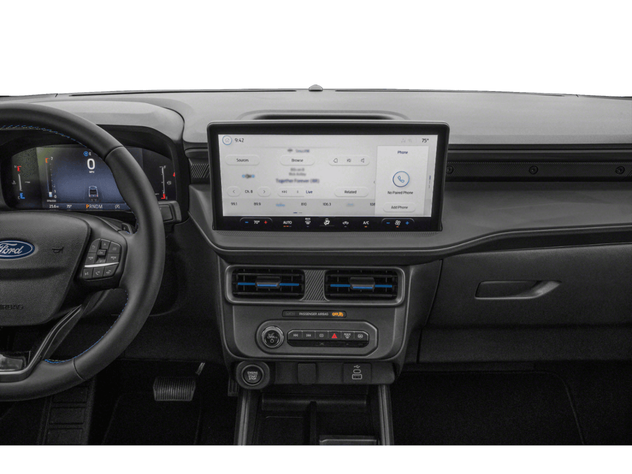 2025 Ford Maverick Lobo - Interior Stereo System