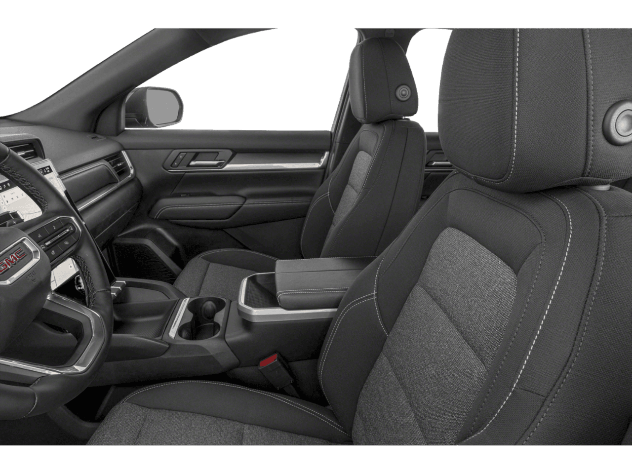 2026 GMC Terrain AWD Denali - Interior Driver's Side with Door Open, Front Seat Feature