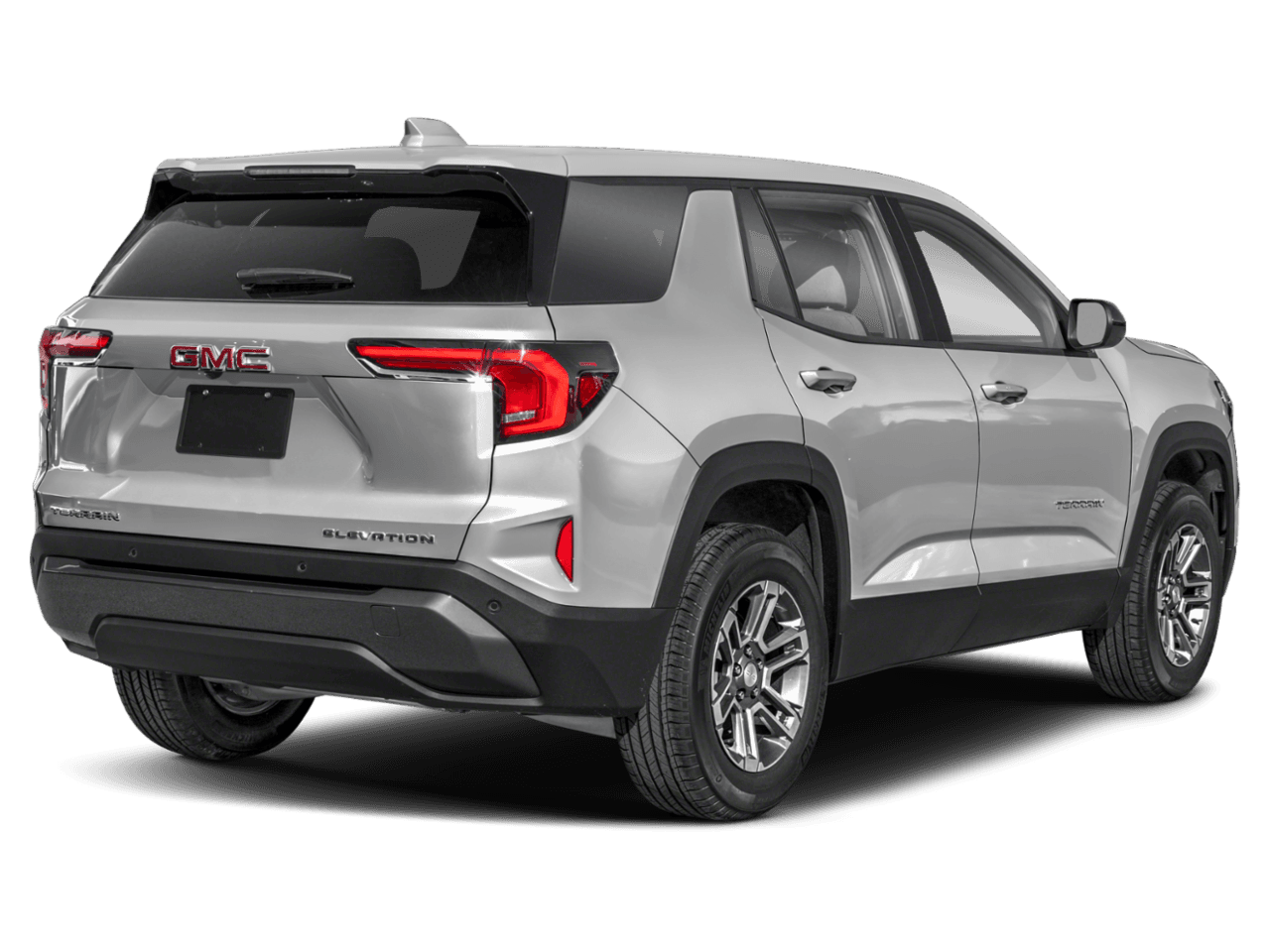 2026 GMC Terrain AWD Denali - Rear 3/4, facing to the right