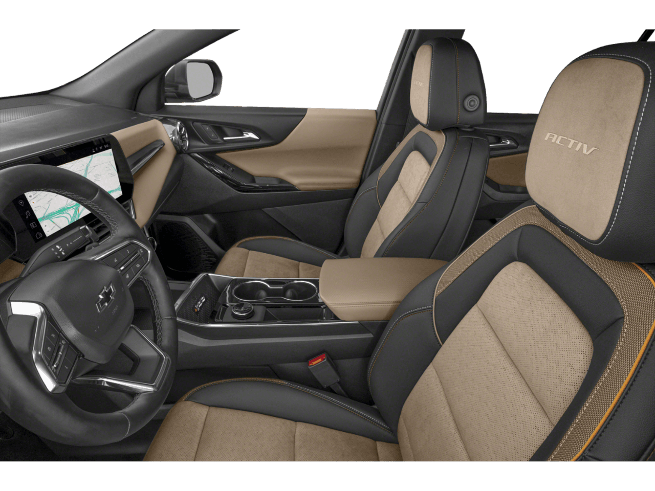 2026 Chevrolet Equinox FWD ACTIV - Interior Driver's Side with Door Open, Front Seat Feature