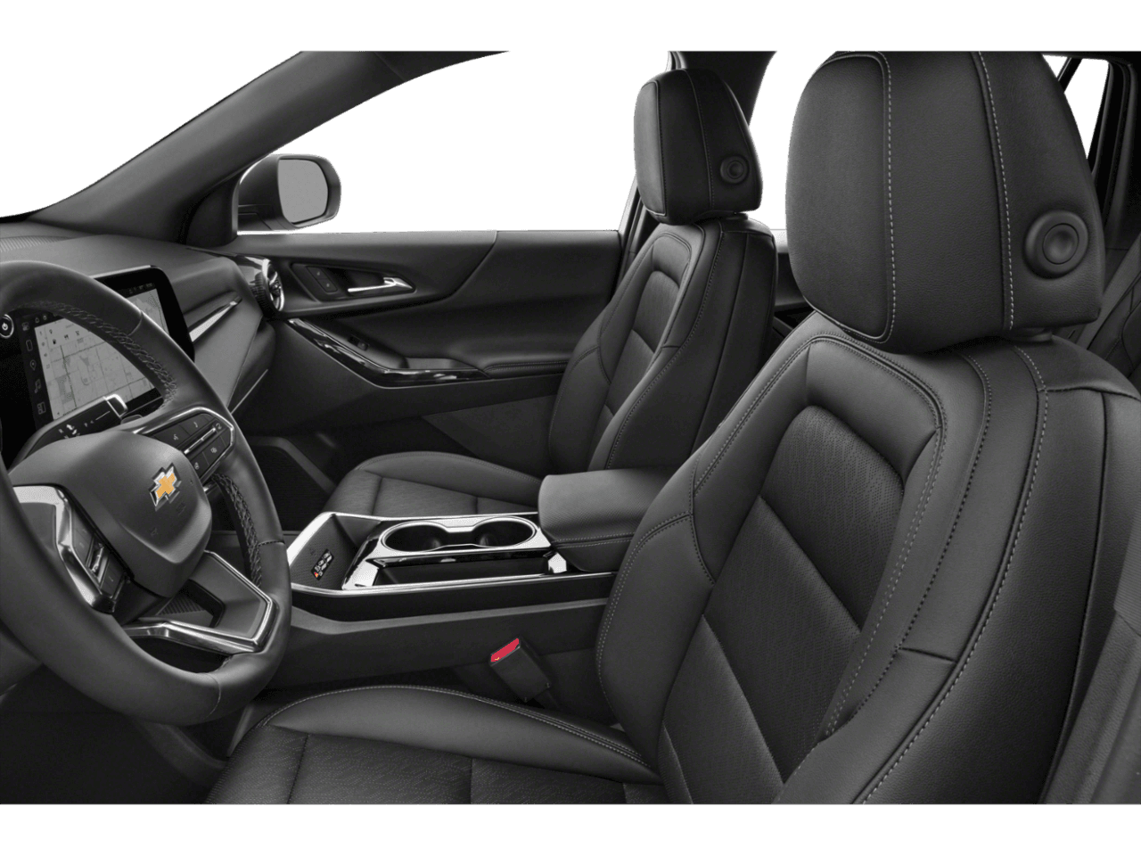 2026 Chevrolet Equinox AWD LT - Interior Driver's Side with Door Open, Front Seat Feature
