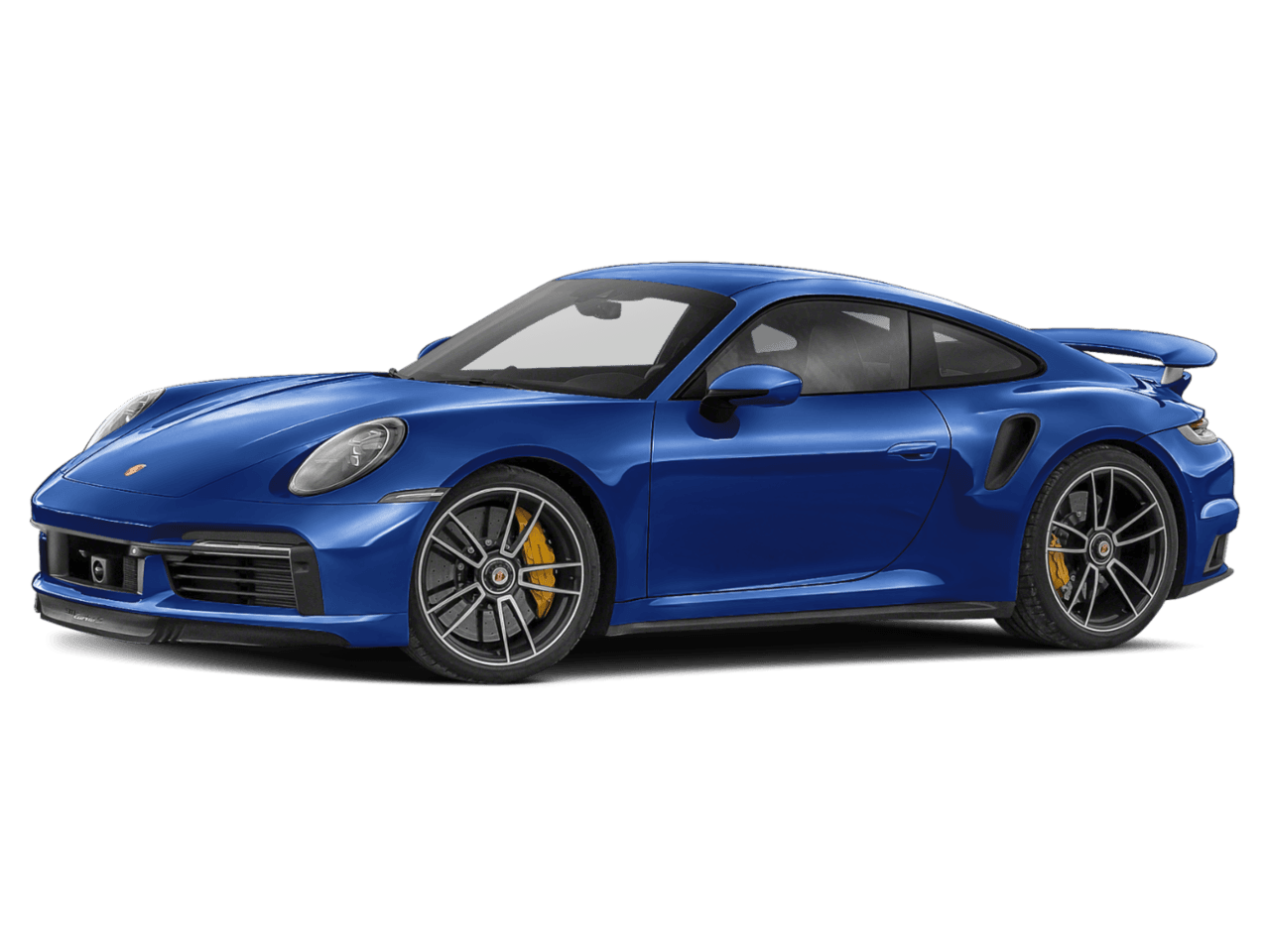 2025 Porsche 911 Turbo - Front 3/4, facing to the left