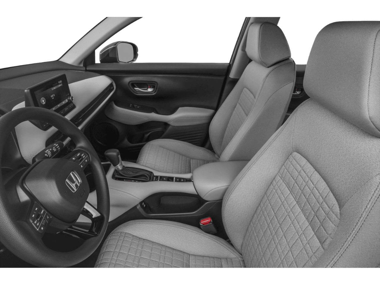 2026 Honda HR-V LX - Interior Driver's Side with Door Open, Front Seat Feature