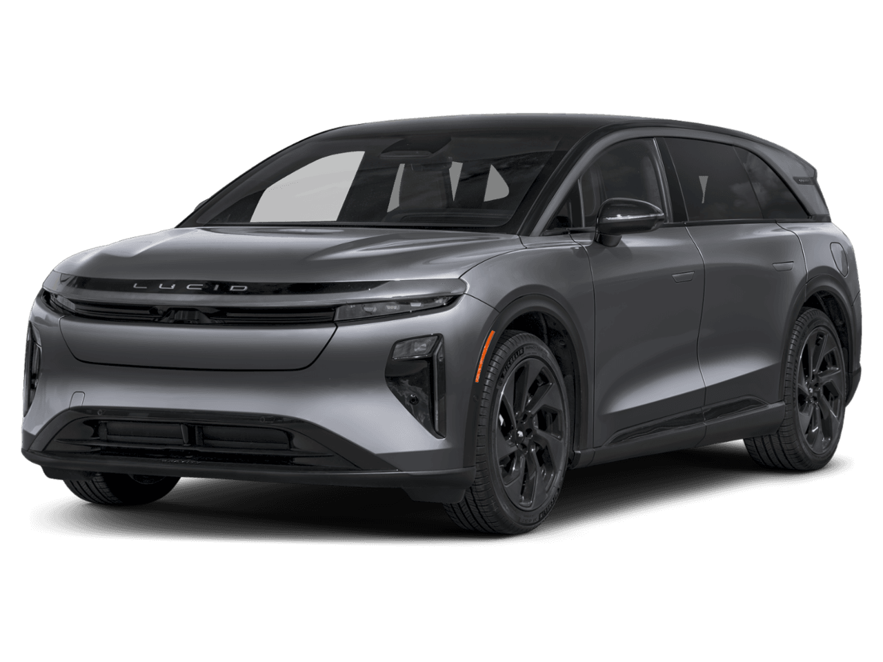 2026 Lucid Gravity Grand Touring - Front 3/4, facing to the left