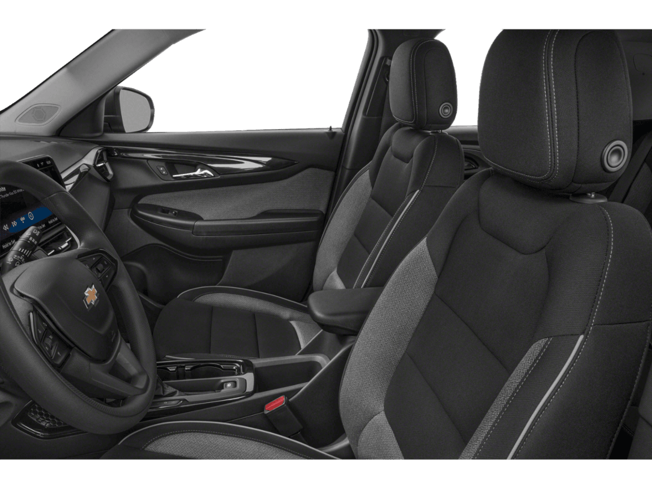 2026 Chevrolet Trailblazer LS - Interior Driver's Side with Door Open, Front Seat Feature
