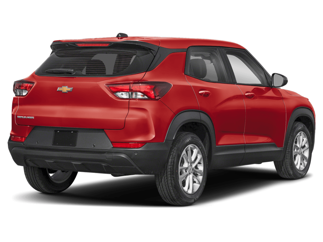 2026 Chevrolet Trailblazer LS - Rear 3/4, facing to the right