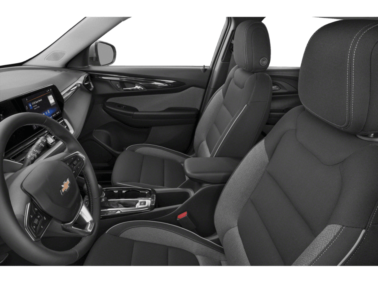 2026 Chevrolet Trailblazer LT - Interior Driver's Side with Door Open, Front Seat Feature