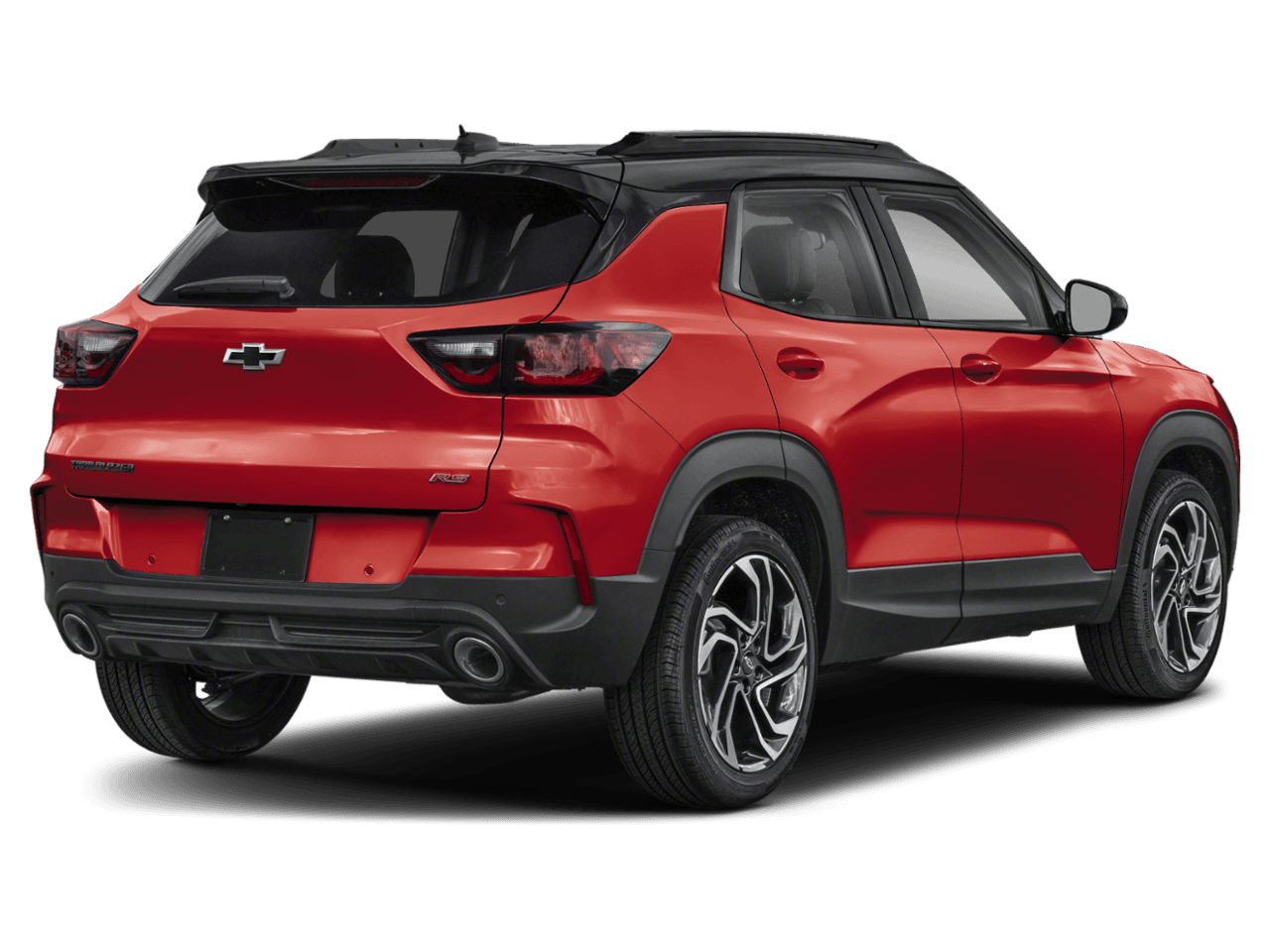 2026 Chevrolet Trailblazer RS - Rear 3/4, facing to the right