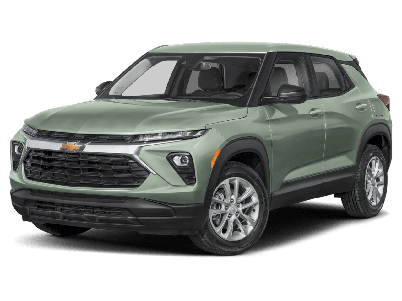 2026 Chevrolet Trailblazer LS - Front 3/4, facing to the left